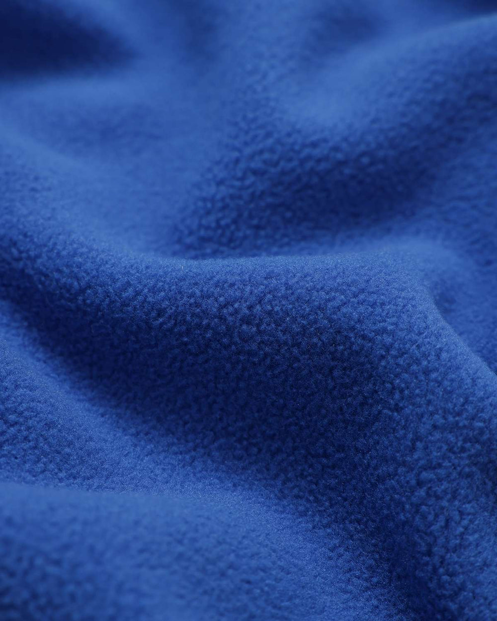 Blue microfleece fabric texture