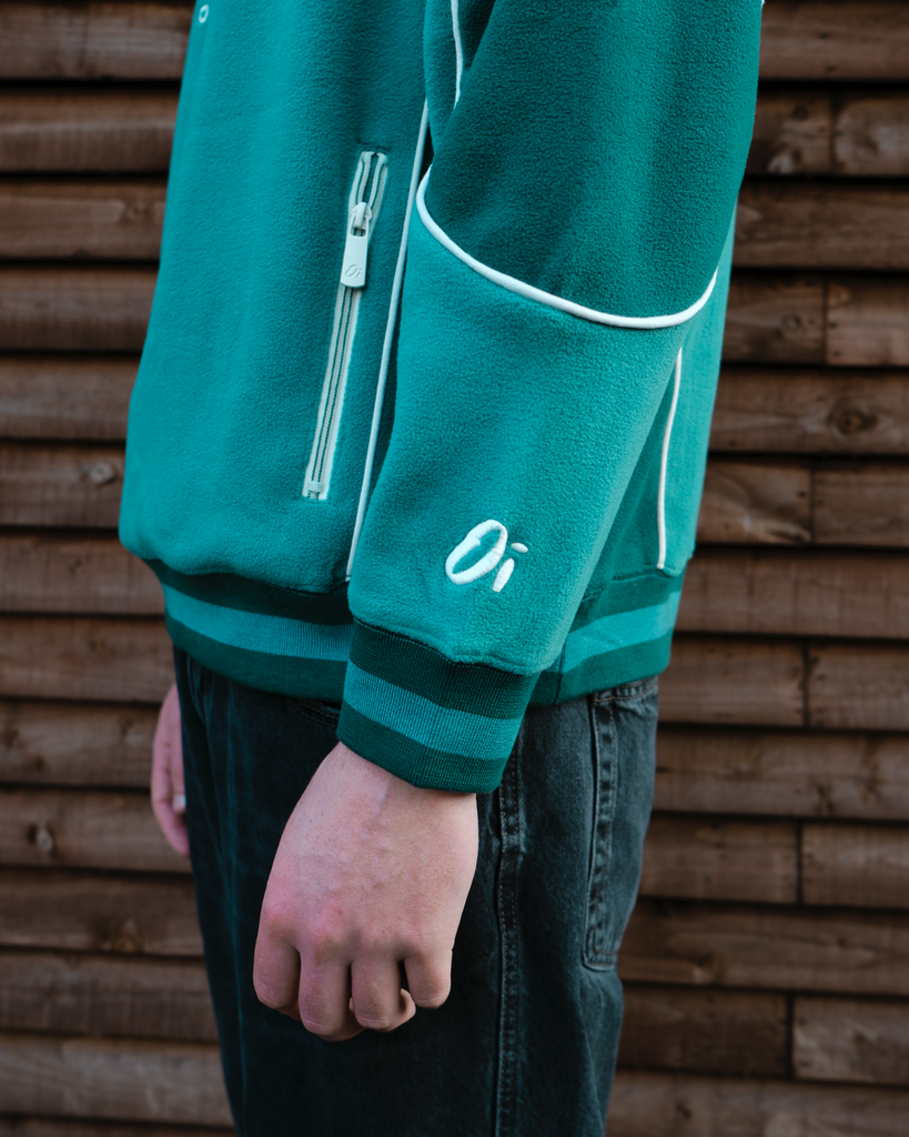 pine green unisex sports fleece