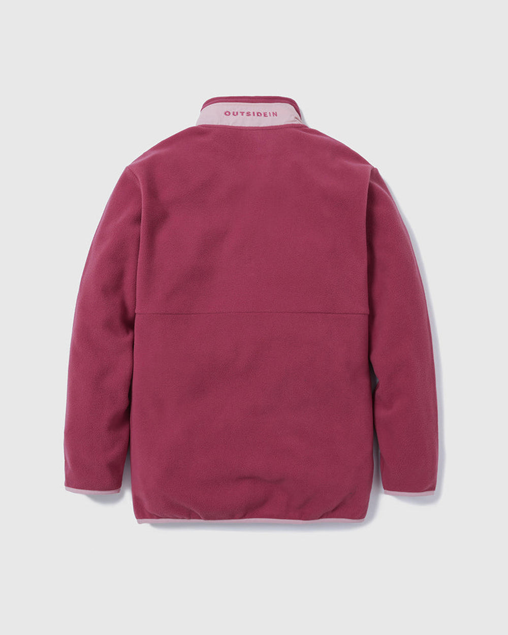 Berry & Rose Signature Pocket Fleece Back view
