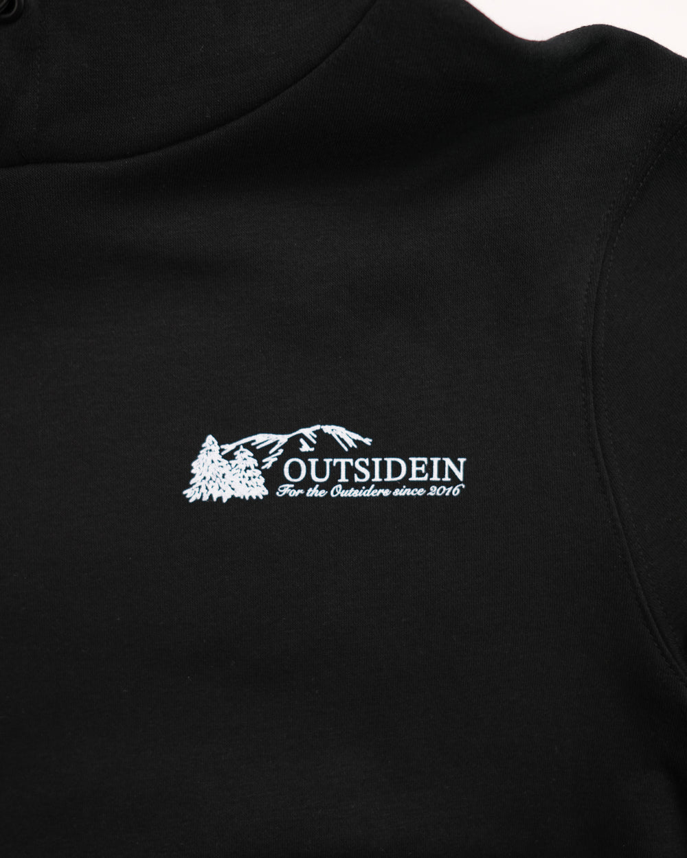 OutsideIn Hoodie with mountain graphic on the front