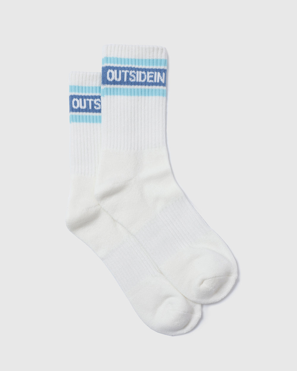OutsideIn Blue Cloud Dancer Socks