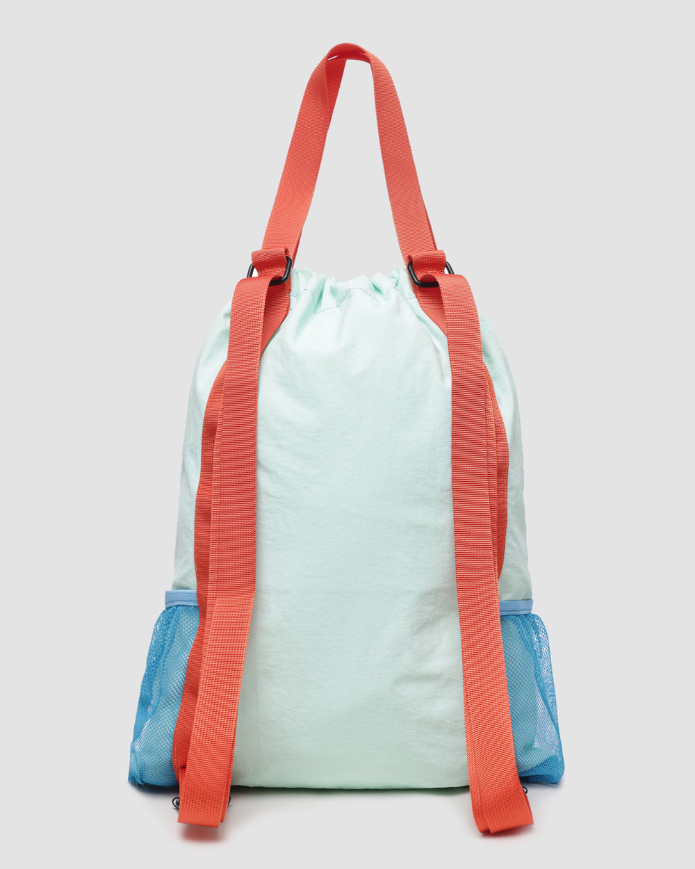 Back view of OutsideIn Blue Convertible Tote Bag