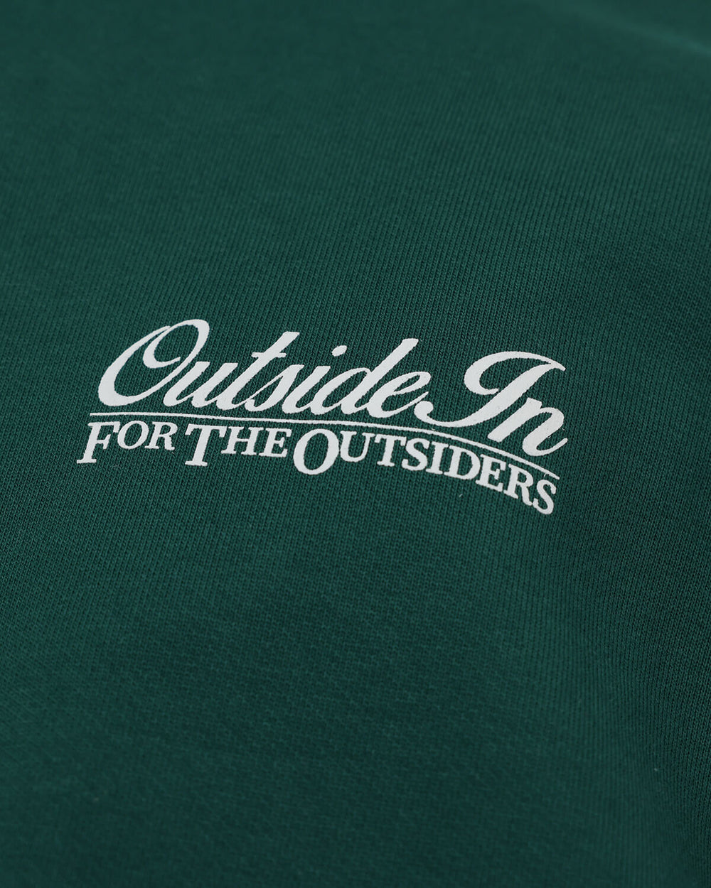OutsideIn Causeway Pine Hoodie Front Graphic