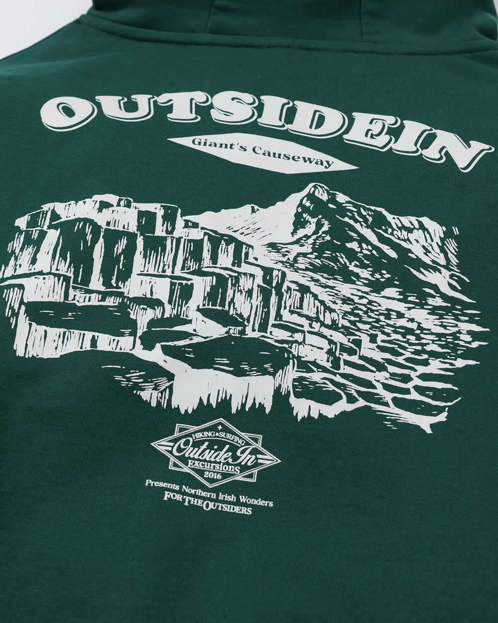 OutsideIn Causeway Pine Hoodie Back Graphic
