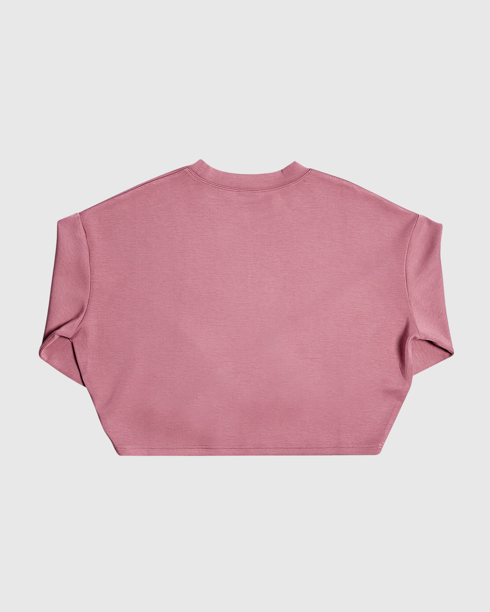 OutsideIn Dusky Rose Opal Crew Neck Sweatshirt back view