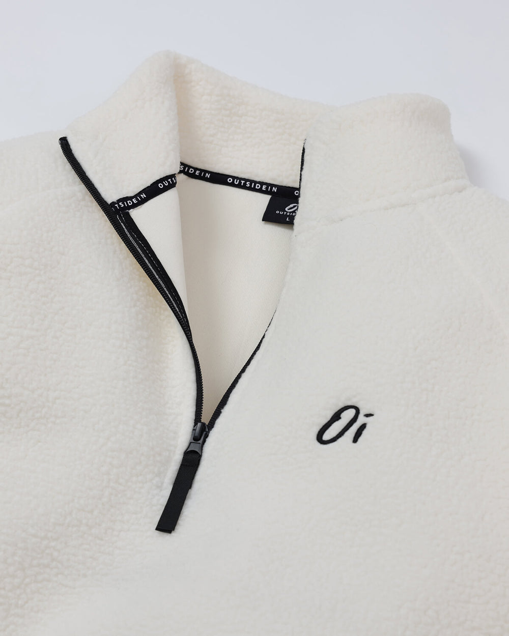 Marshmallow Essential Fleece Close-up