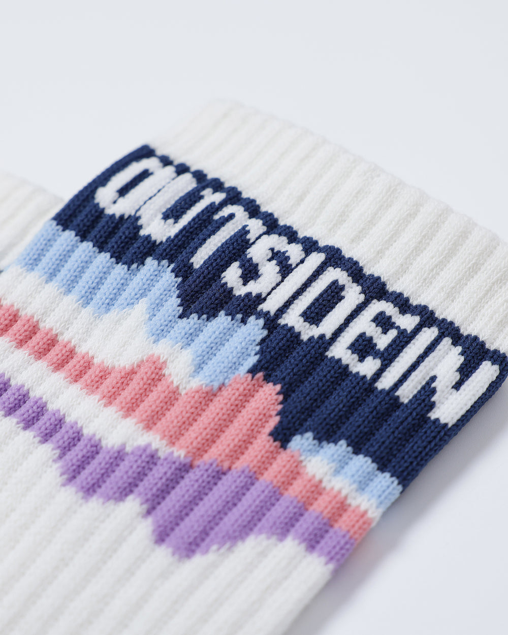 OutsideIn Cloud Dancer Socks, close view