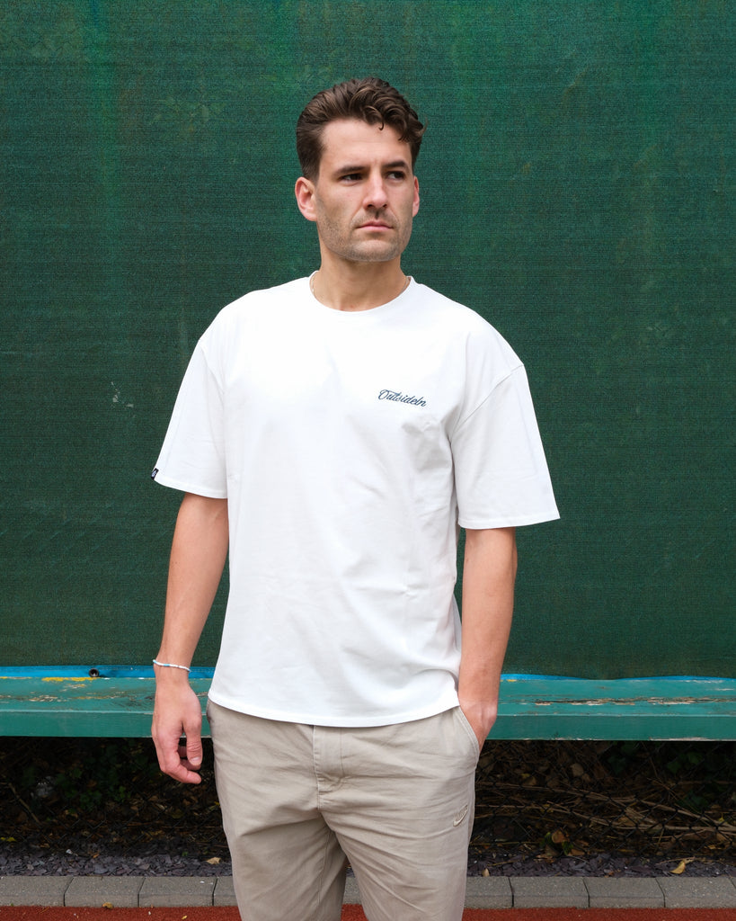 OffWhite T-shirt with embroidery graphic 