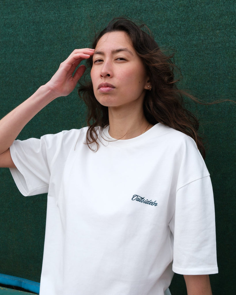 OffWhite T-shirt with embroidery graphic 