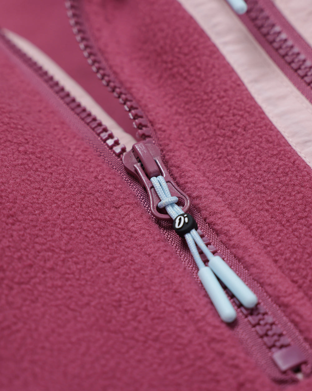 OutsideIn Berry & Rose Signature Pocket Fleece Zip