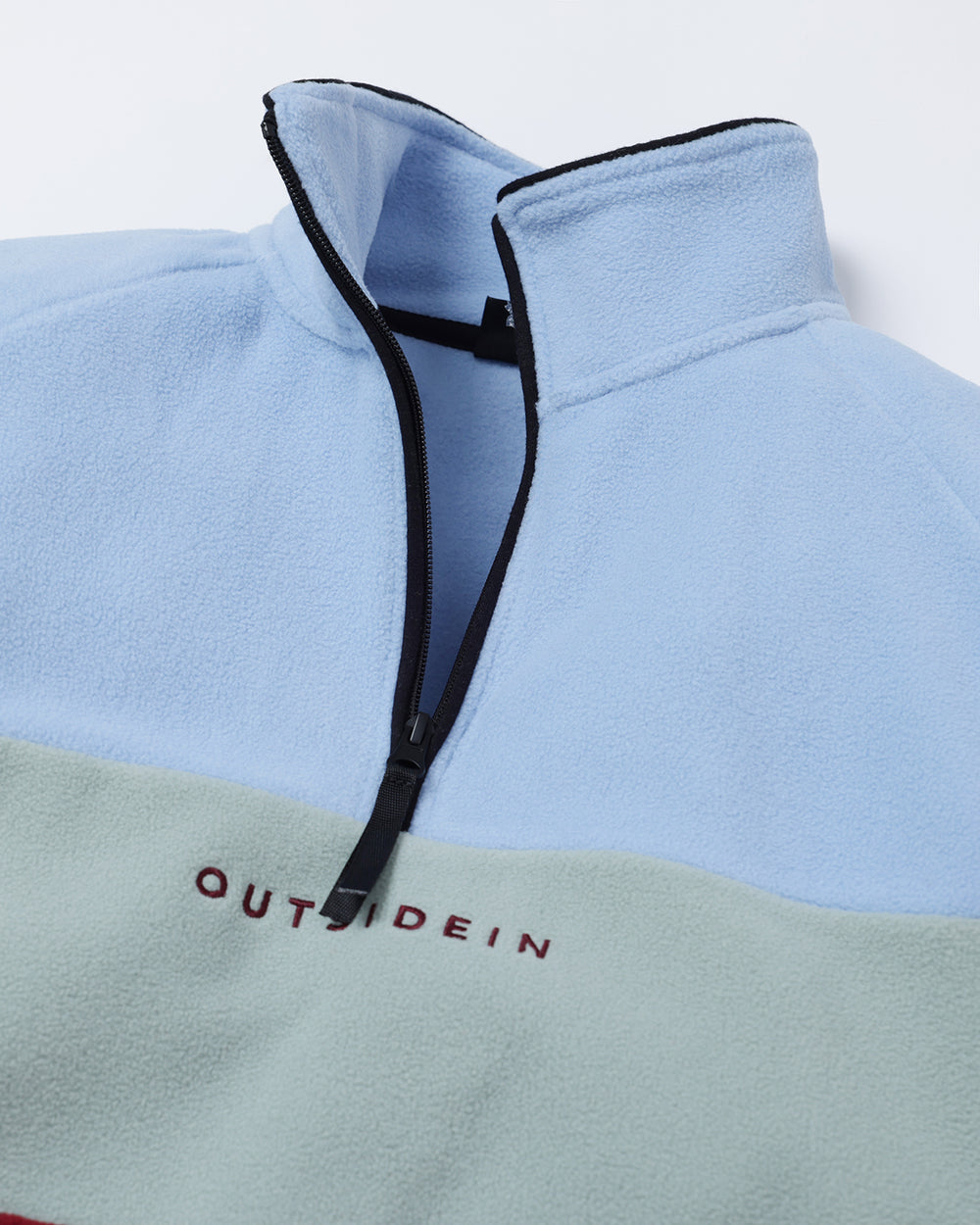 OutsideIn Blue Sage Band Fleece close-up