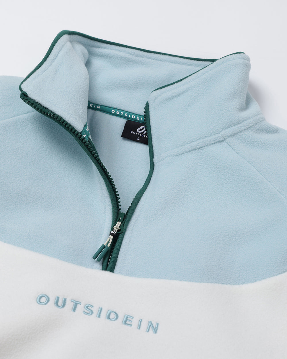 OutsideIn Coastal Wave Unisex Fleece close-up