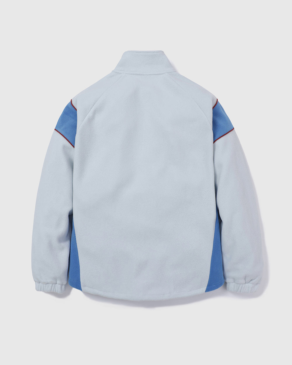 OutsideIn Light Blue Canyon 1/4 Zip Fleece back view