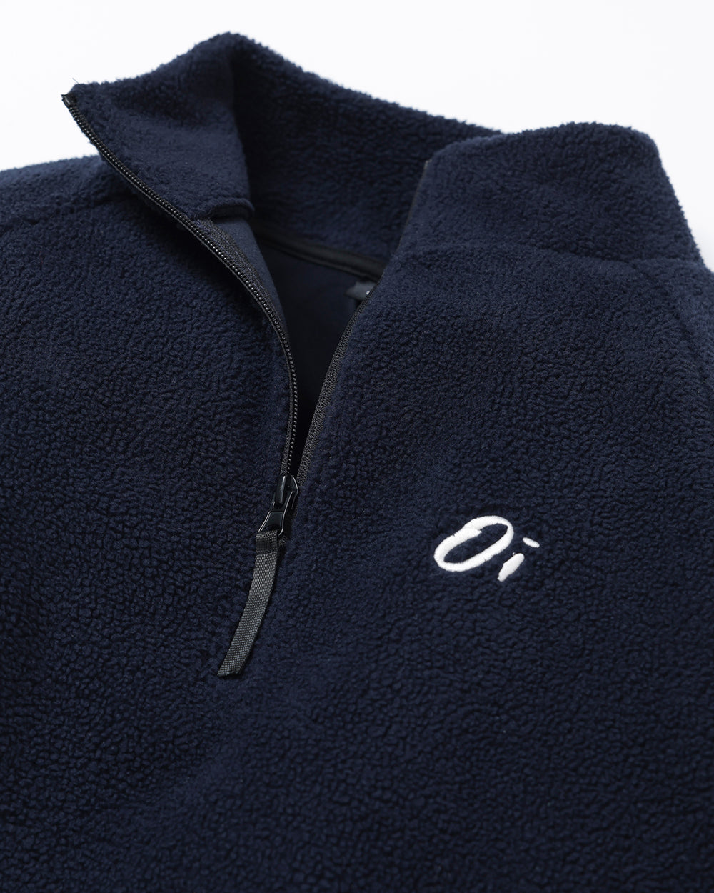 OutsideIn Navy Essential Fleece Close-up