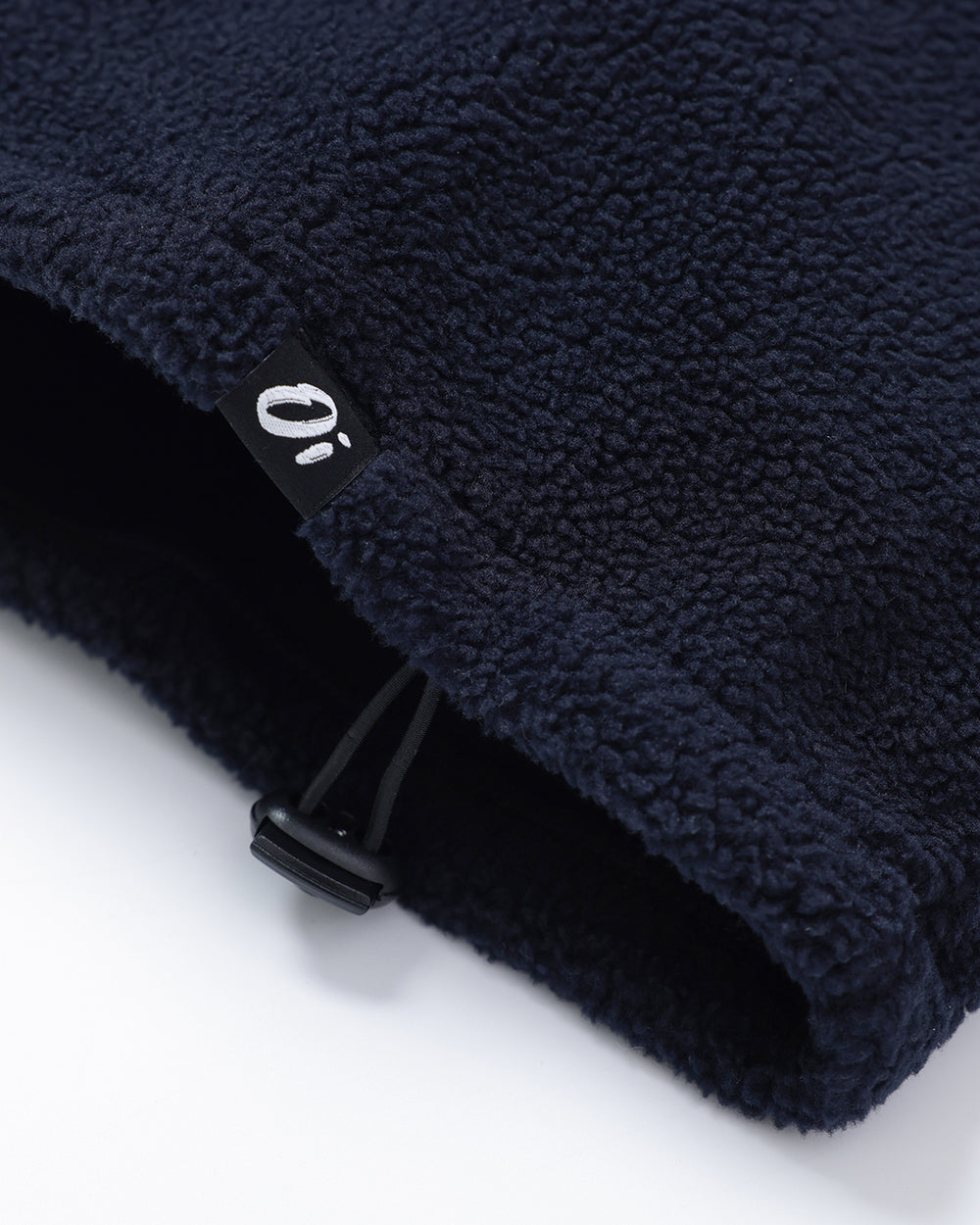 OutsideIn Navy Essential Fleece Close-up Tag