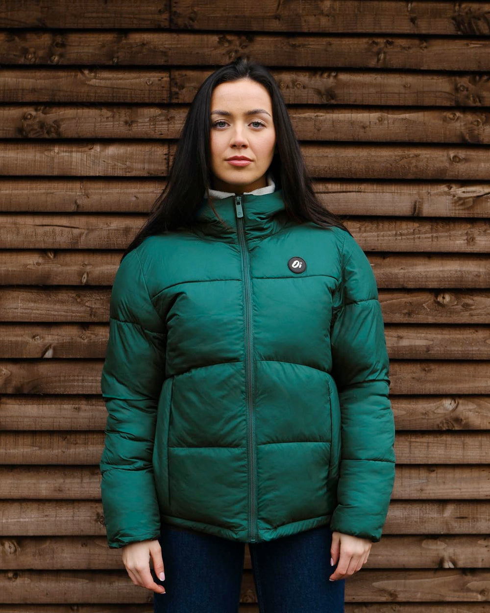 OutsideIn Unisex Pine Panel Puffer Jacket 