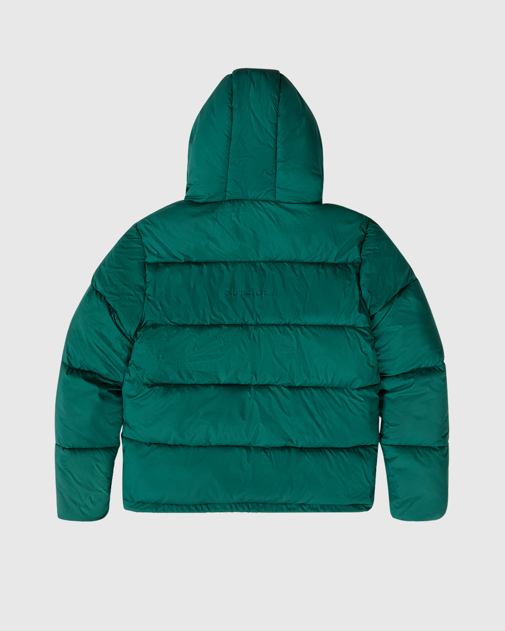 Pine Panel Puffer Jacket back view