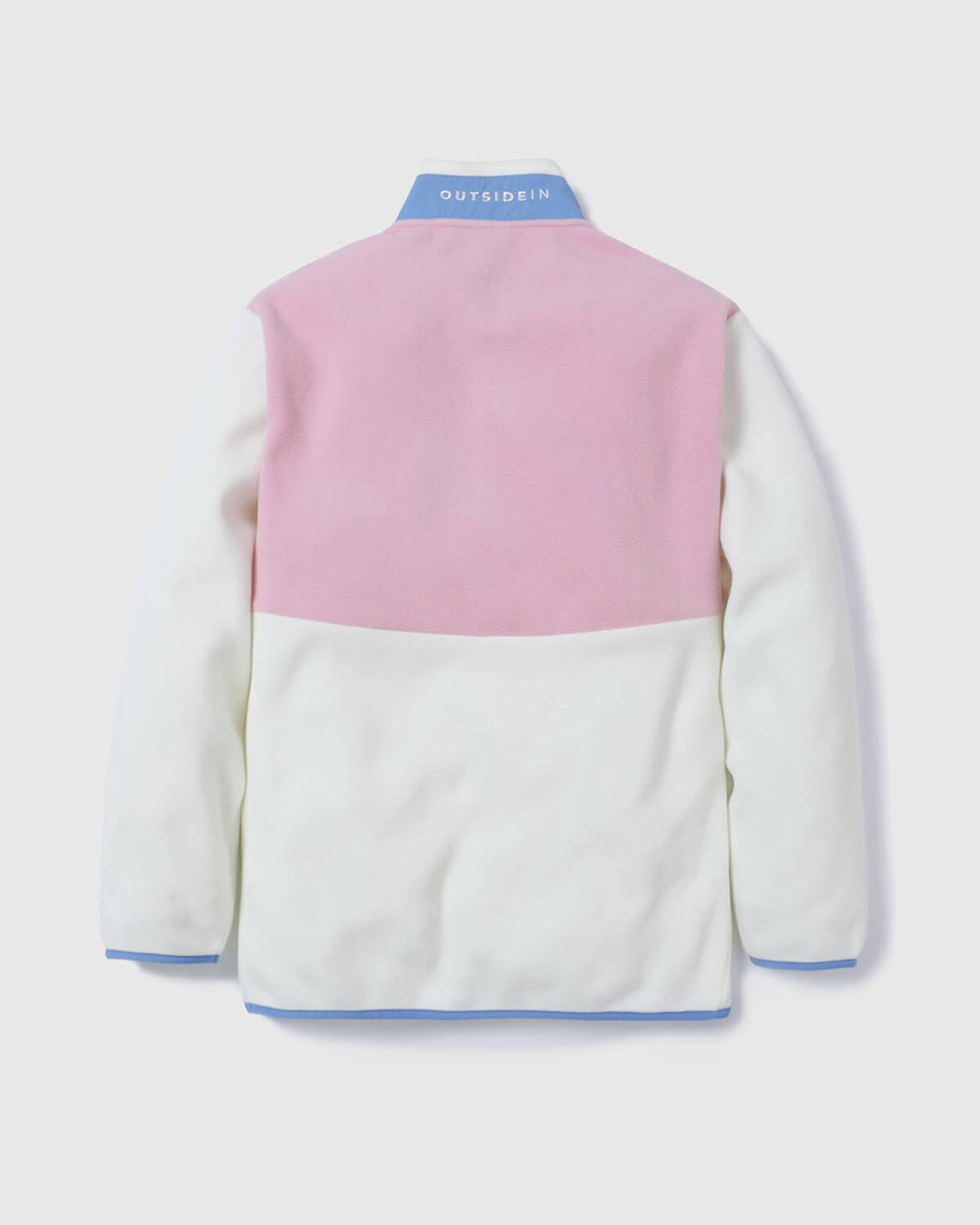 Pink & Blue Signature Pocket Fleece Back