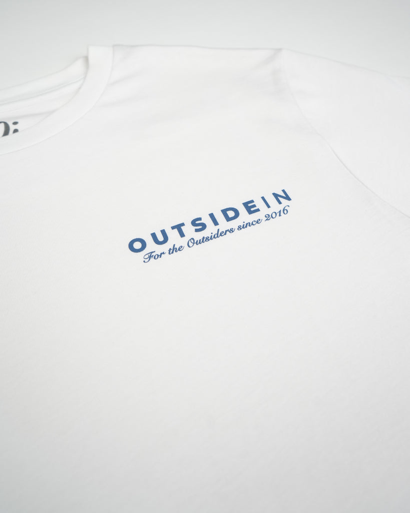 White T-shirt with logo graphic