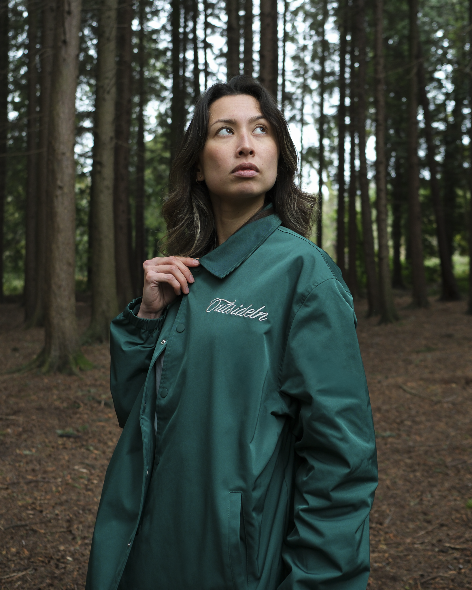 Green Coach Jacket | OutsideIn
