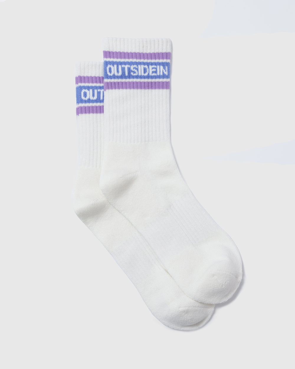Outside In Purple Dancer Socks 