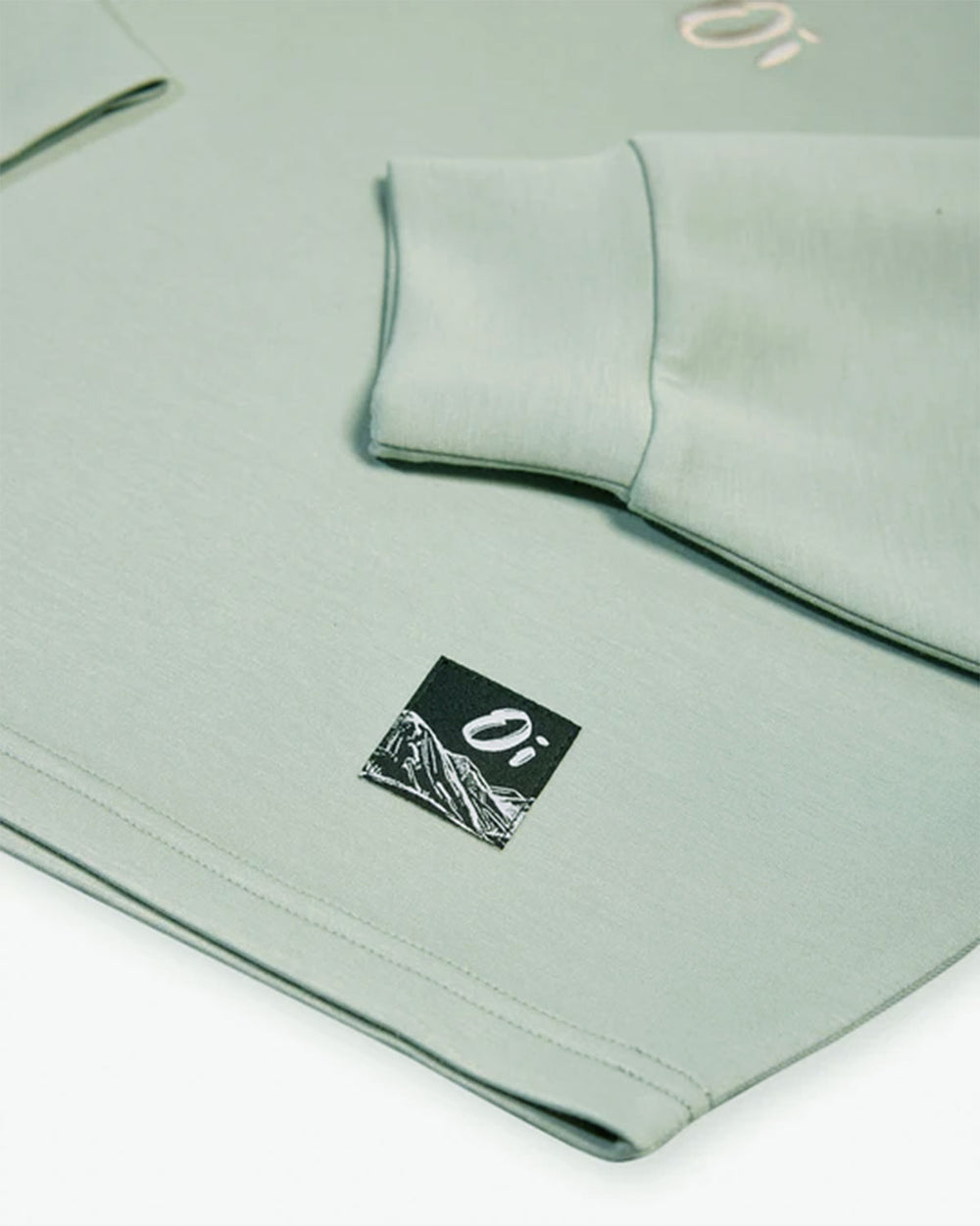 OutsideIn Sage Opal Crew Neck Sweatshirt, close view