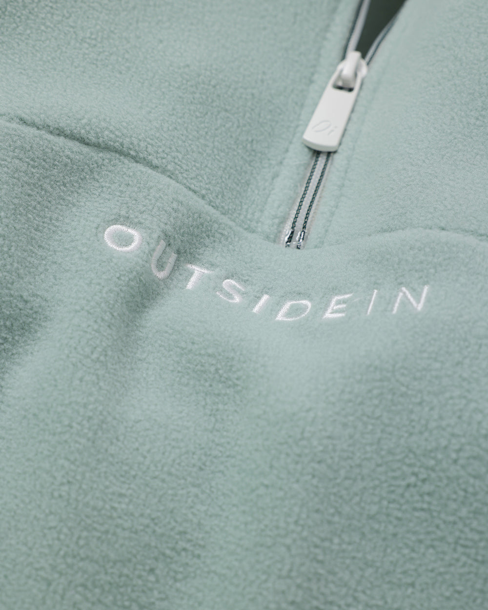 OutsideIn Sage Sports Fleece Close Logo