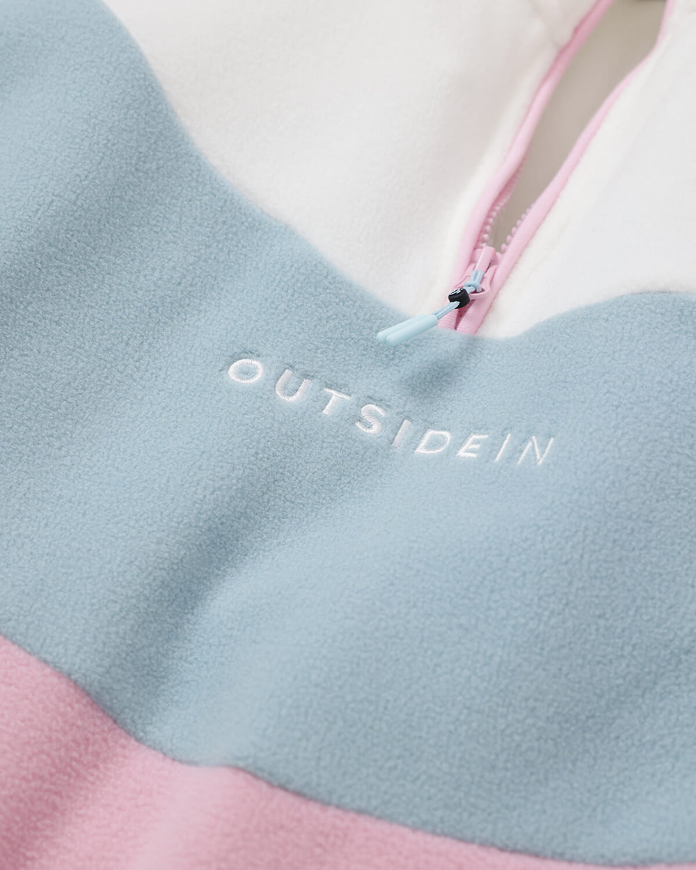 OutsideIn Seashell Wave Fleece Zip