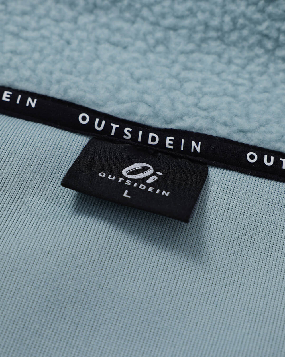 OutsideIn Sterling Blue Essential Fleece label