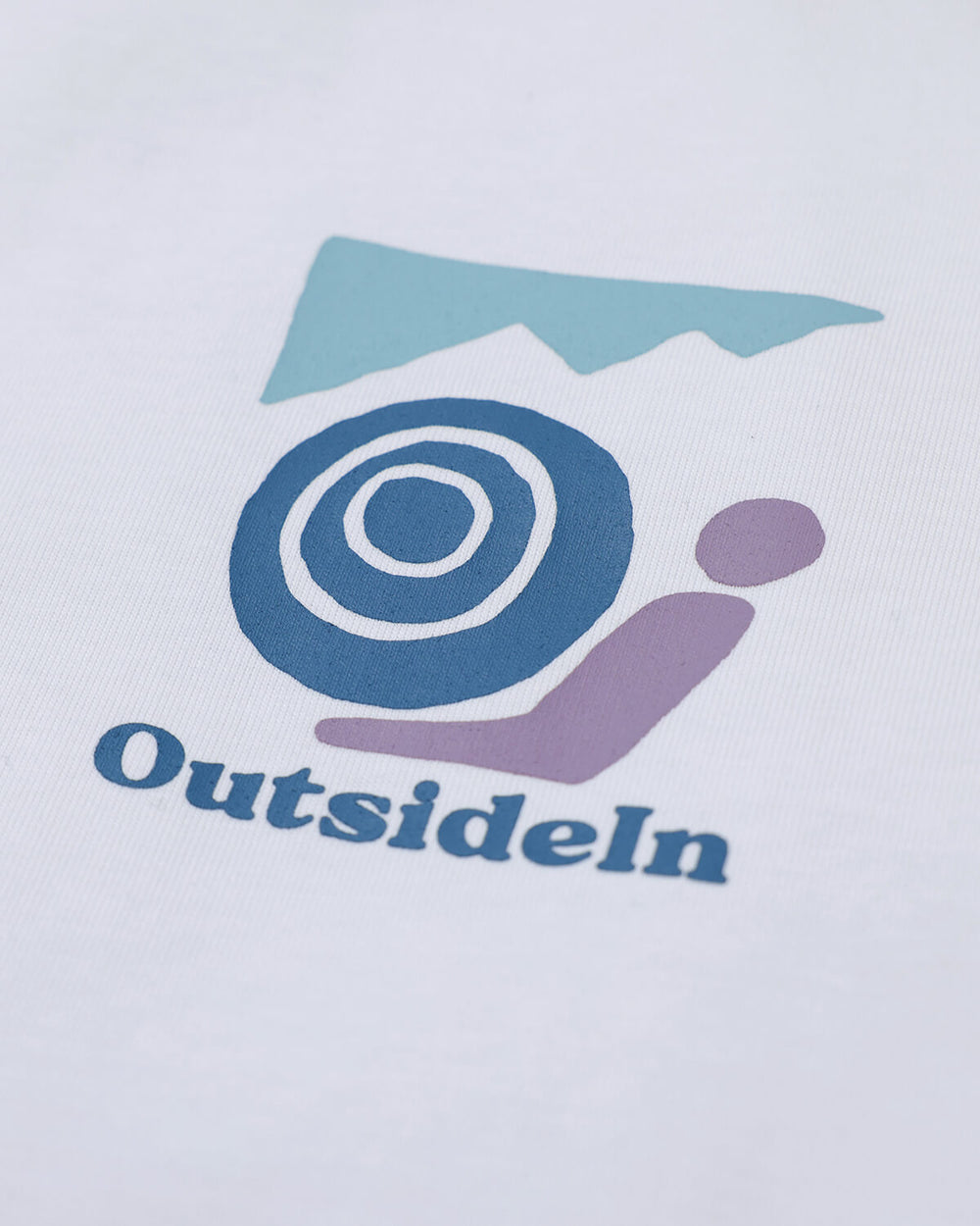 OutsideIn The Mission White T-Shirt Front Graphic