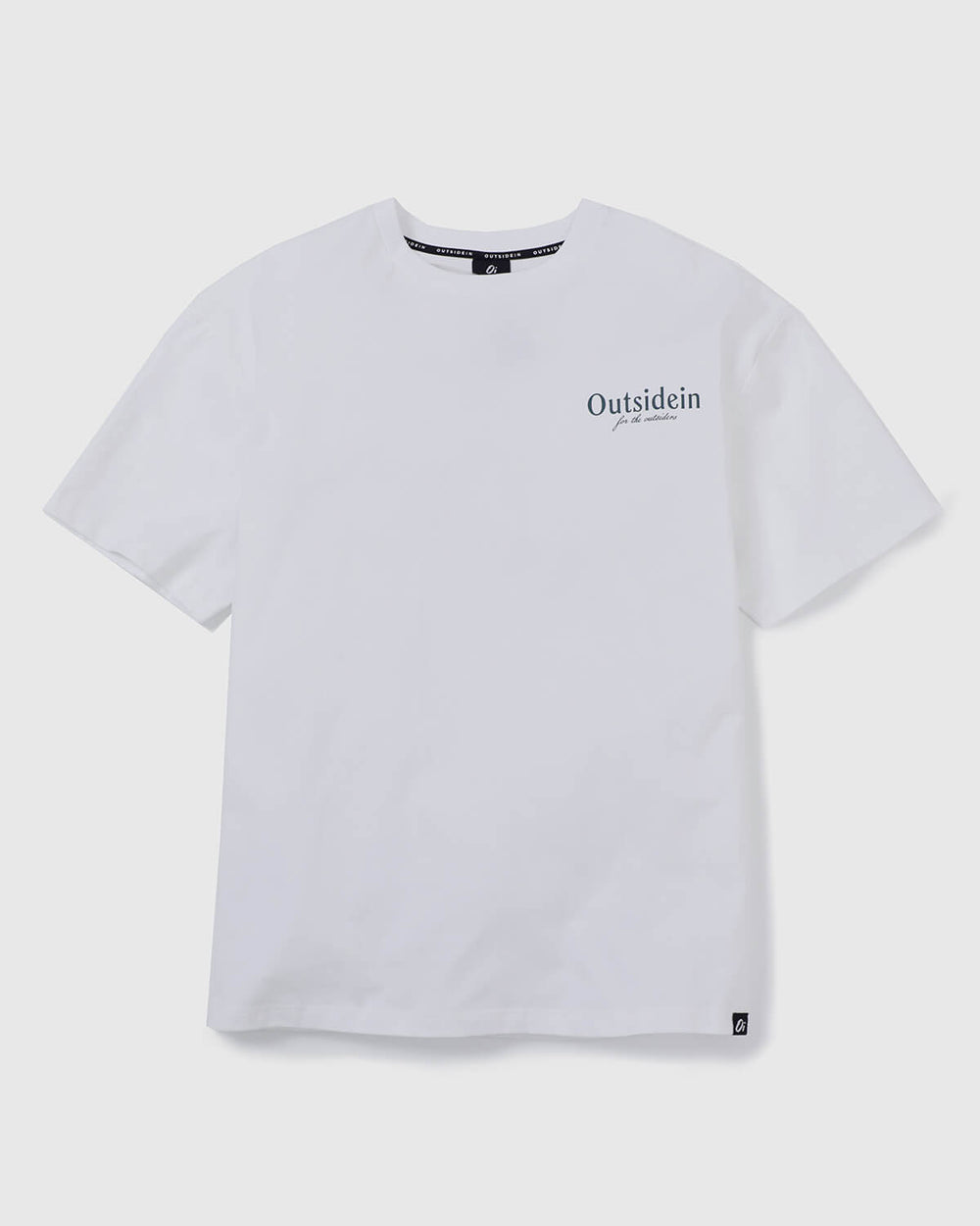 OutsideIn Wildflowers Emerge White Print T-shirt