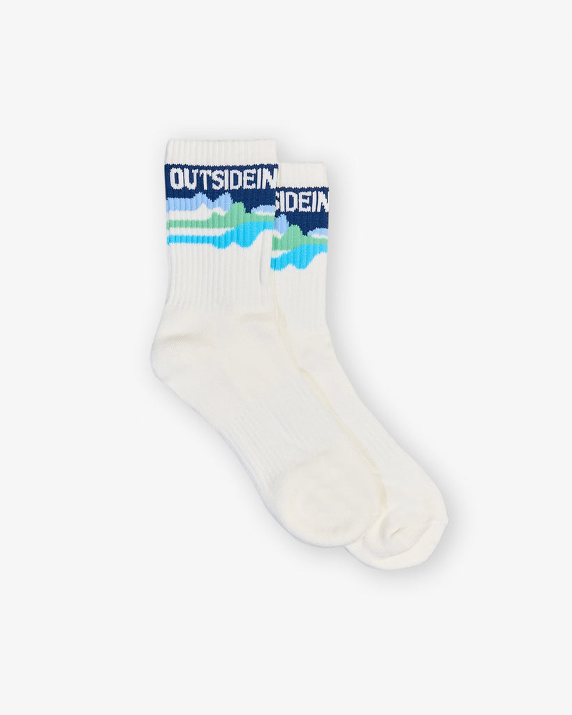 Three pairs of Cloud Dancer socks in soft fabric, cushioned snug fit