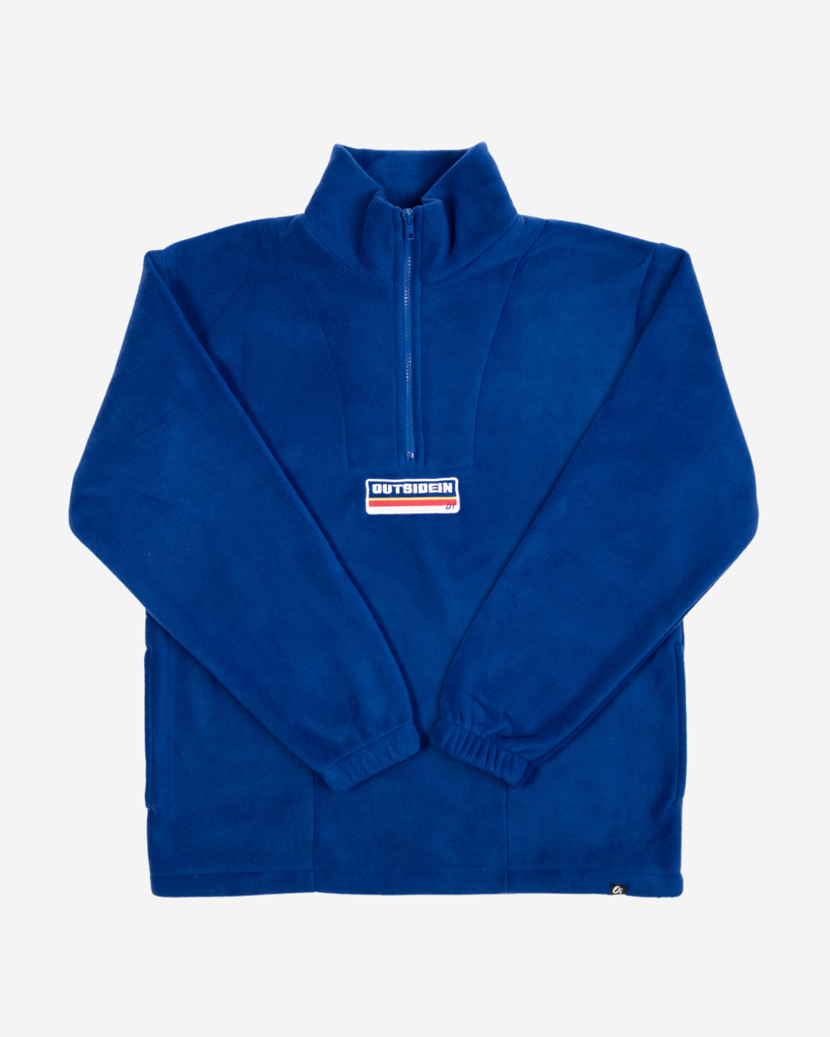 Royal Blue Fleece For Men & Women: OutsideIn Retro Blue Fleece